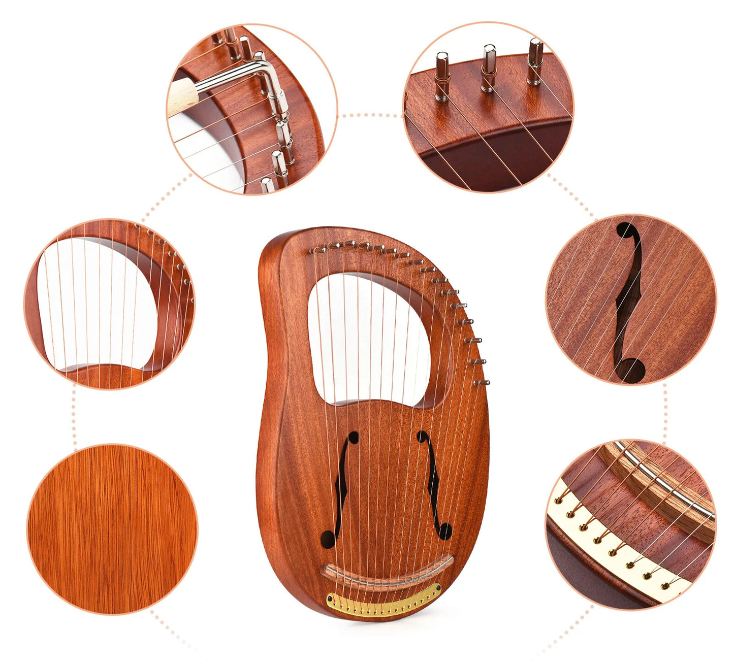 16-String Lyre – A Unique Harmony Instrument